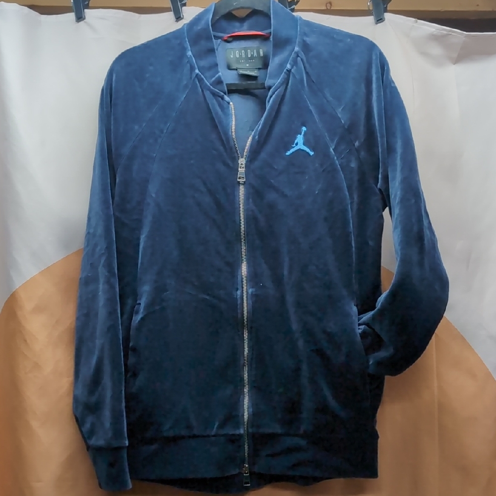 Jordan Navy Velour Jacket